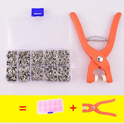 📢🔥BUY MORE SAVE MORE!!🧵 Sew-Free Snap Button Fastener Kit – Fix, Fasten & Customise Fabric Without Stitching, A Handy Kit for Quick Repairs & Craft Projects ✨