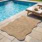 Non-Slip Faux Jute Runner Rug