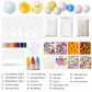📢📢50% OFF !! ⏰💞50K+ SOLD! 🧪DIY Squeeze Ball Making Kit – mix colorful clay & sparkling fillers, leak-proof slow-rising fun. No-mess craft for kids! 🎨✅