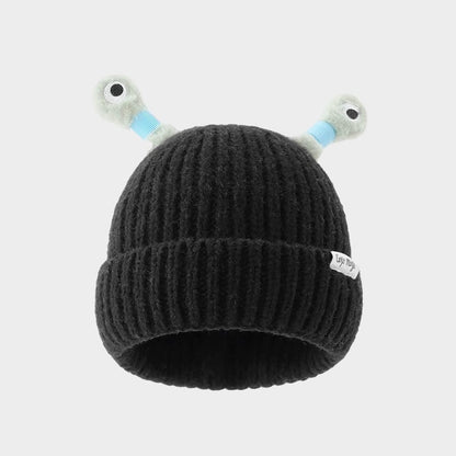 🔥Black Friday Sale 50% Off🤖Winter Parent-Child Cute Glowing Little Monster Knit Hat