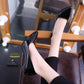 Zapatos de tacón alto de tacón fino tipo pierna correctora antideslizante puntiaguda🔥Envío gratis🔥