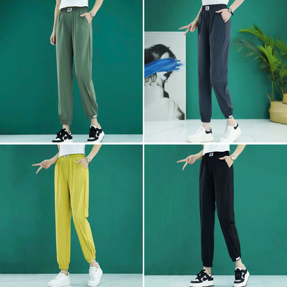 Pantalones deportivos de secado rápido para mujer