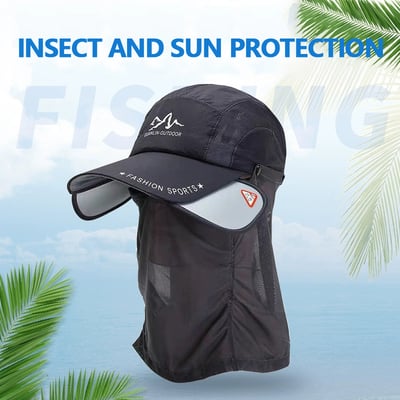 🔥Venta caliente🔥Sombrero retráctil para exteriores / pesca / equitación / escalada protector solar